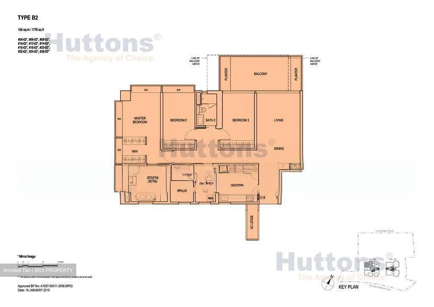 Boulevard 88 (D10), Apartment #629267541